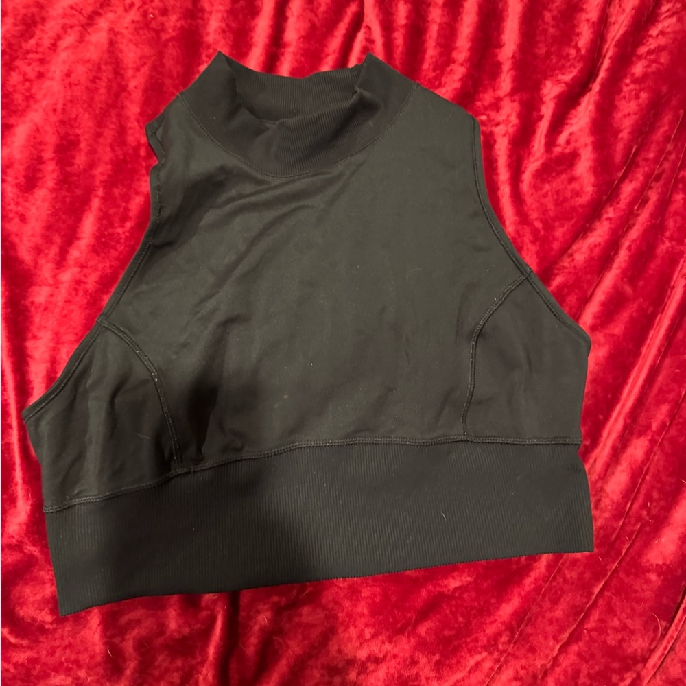 90 Degree By Reflex Black Crop Top